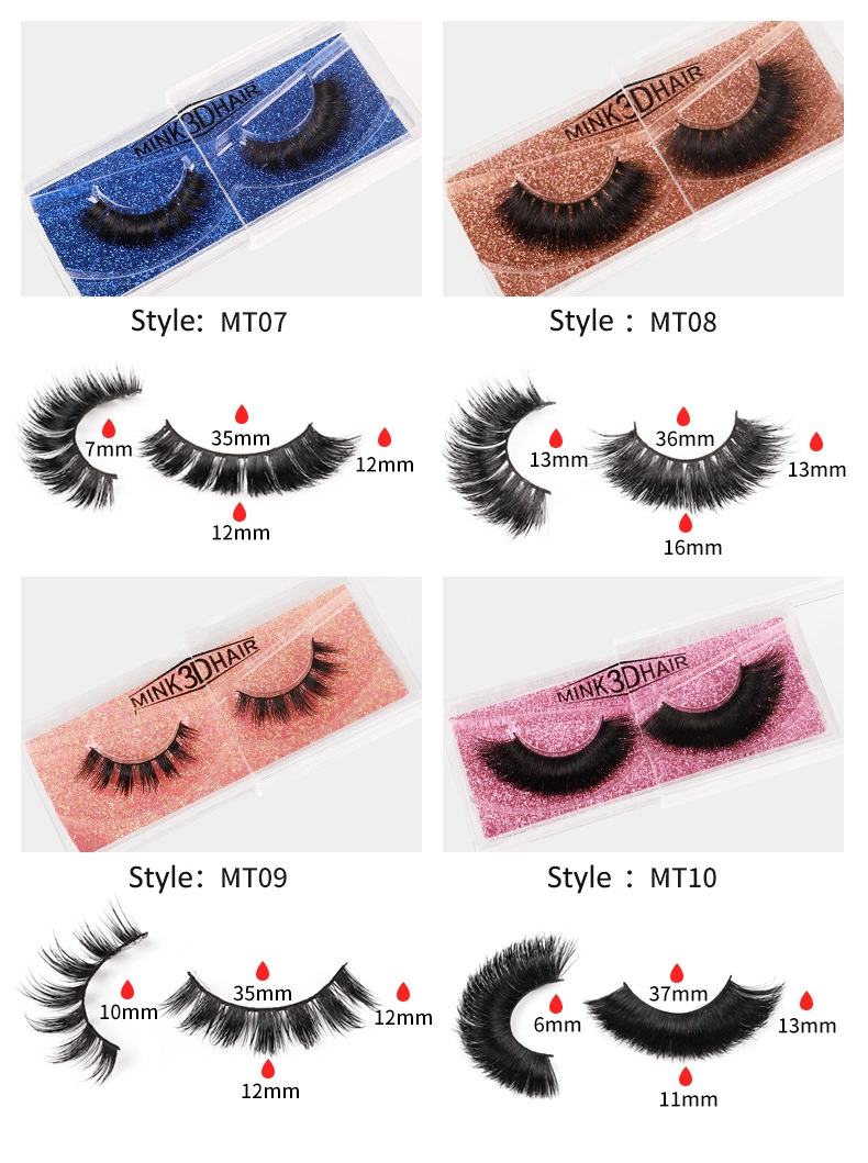 Wholesale 25mm Natural False Eyelash for Make up