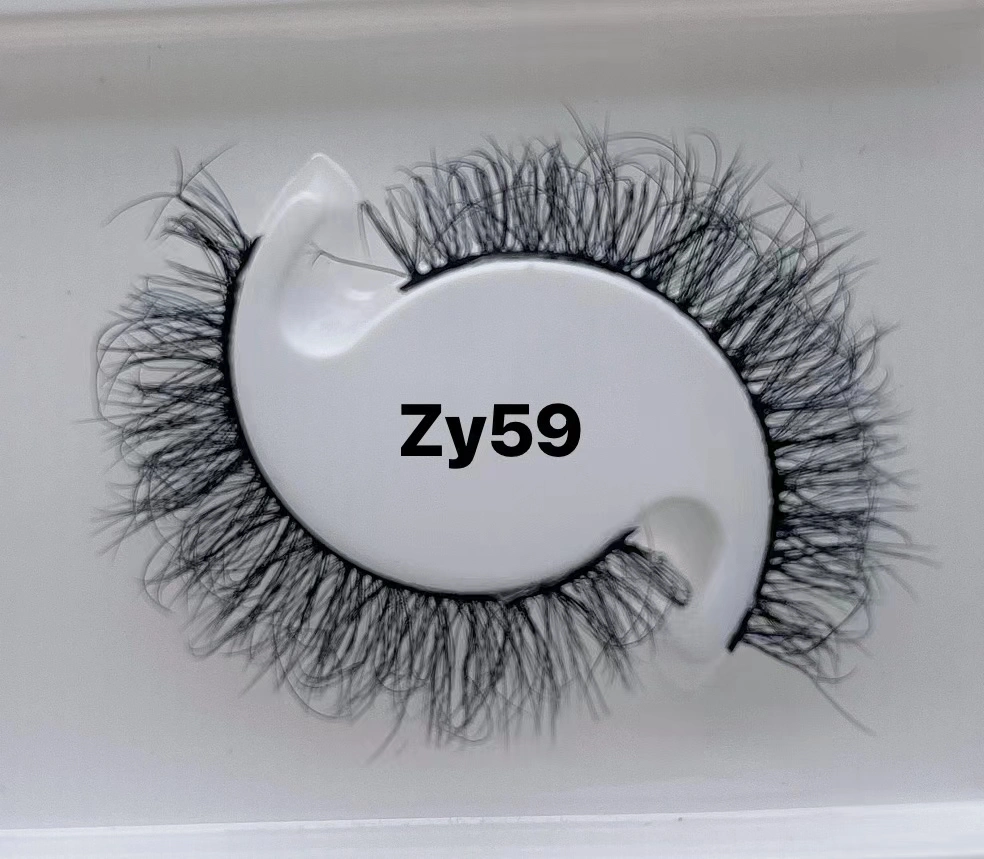 The Most Comfortable Band Super Natural Lashes Weightless Vegan Synthetic Fiber False Eyelashes Faux Mink