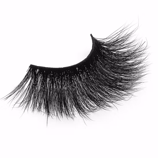 Ciglia di visone siberiano 3D 3D all'ingrosso all'ingrosso in fabbrica con scatola individuale con etichetta privata